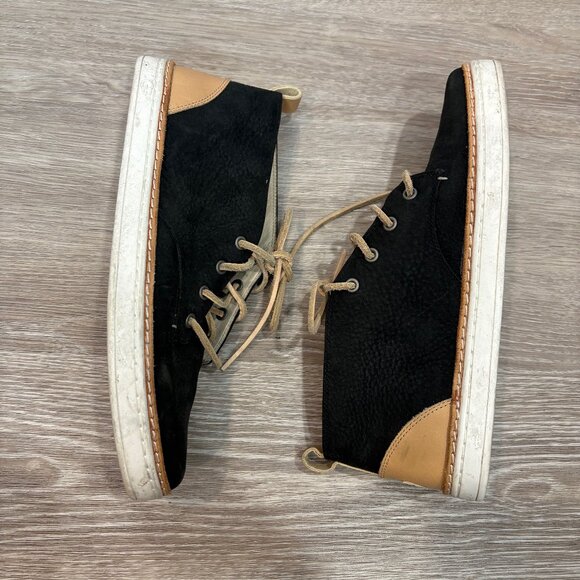 UGG Kallisto Nubuck Black High Top Shoes sz 8.5 - Picture 2 of 9